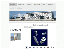 Tablet Screenshot of contrial-systems.de